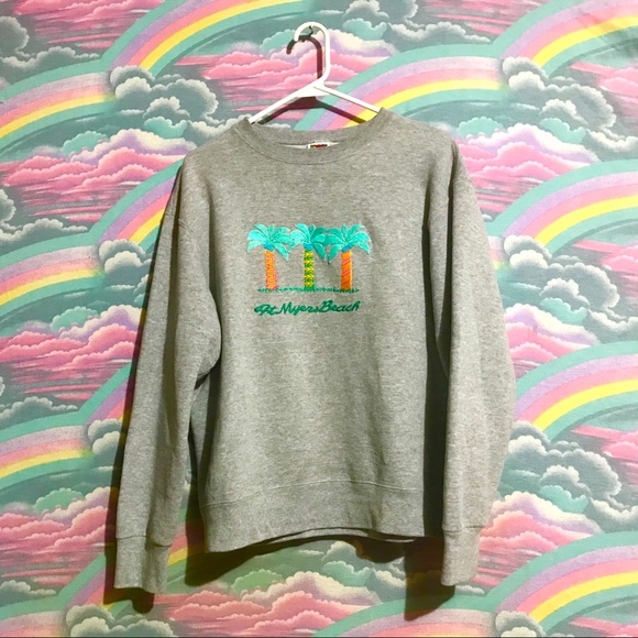 Hanes Sweaters - 3/$30! vintage fort meyers florida sweatshirt!